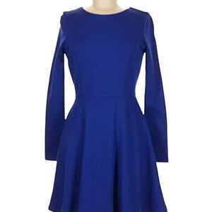 Lulu's Royal Blue Long Sleeve Dress